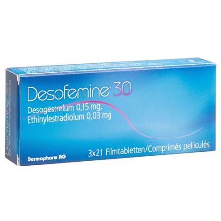 Desofemine 30 film tablets 3 x 21 pcs - PrimeCare Global