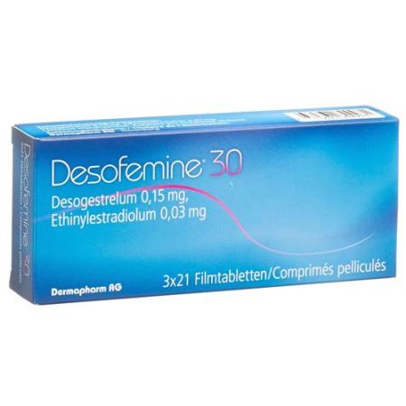 Desofemine 30 film tablets 3 x 21 pcs - PrimeCare Global