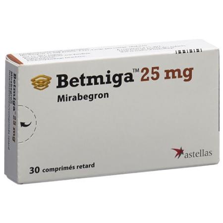 Betmiga Ret Tabl 25 mg 30 pcs - PrimeCare Global