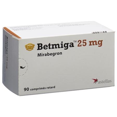 Betmiga Ret Tabl 25 mg 90 pcs - PrimeCare Global