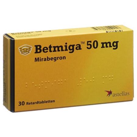 Betmiga Ret Tabl 50 mg 30 pcs - PrimeCare Global