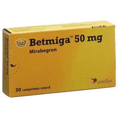 Betmiga Ret Tabl 50 mg 30 pcs - PrimeCare Global