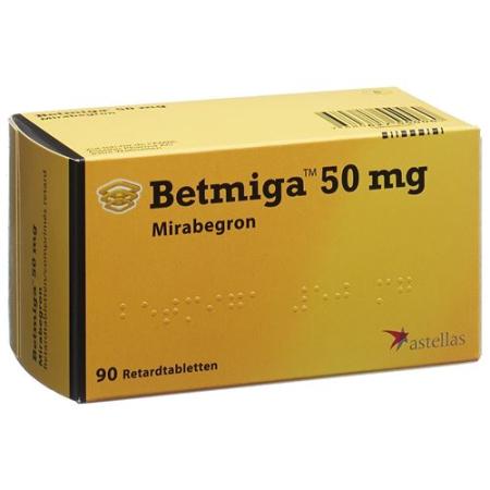 Betmiga Ret Tabl 50 mg 90 pcs - PrimeCare Global