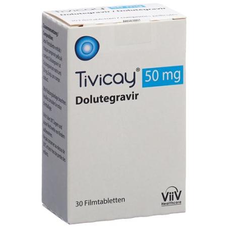 Tivicay film tabl 50 mg bottle 30 pcs - PrimeCare Global