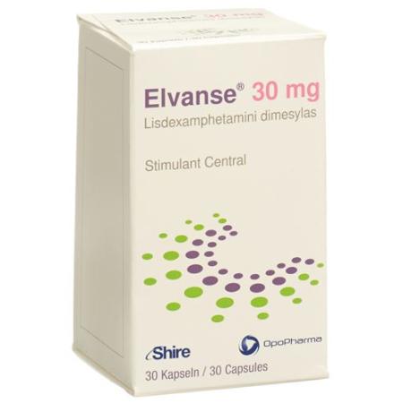 Elvanse Kaps 30 mg Fl 30 pcs - PrimeCare Global