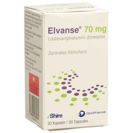 Elvanse Kaps 70 mg Fl 30 pcs - PrimeCare Global