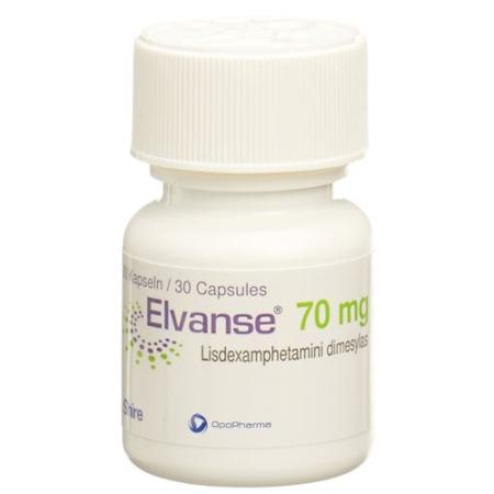 Elvanse Kaps 70 mg Fl 30 pcs - PrimeCare Global