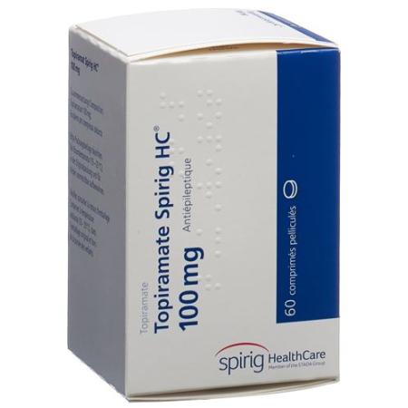 Topiramate Spirig HC Filmtabl 100 mg Ds 60 pcs - PrimeCare Global