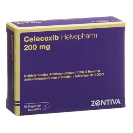 Celecoxib Helvepharm Kaps 200 mg 30 pcs - PrimeCare Global
