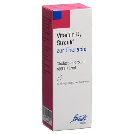 Vitamin D3 Streuli 4000 IU/ml for therapy oral solution - PrimeCare Global