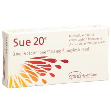 Sue 20 film tabl 3 x 21 pcs - PrimeCare Global