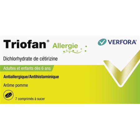 Triofan allergy lozenges 7 pcs - PrimeCare Global