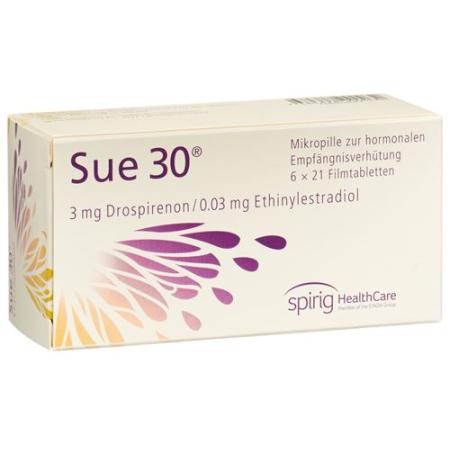 Sue 30 film tabl 6 x 21 pcs - PrimeCare Global
