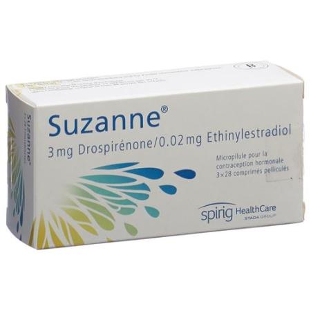 Suzanne film tabl 3 x 28 pcs - PrimeCare Global