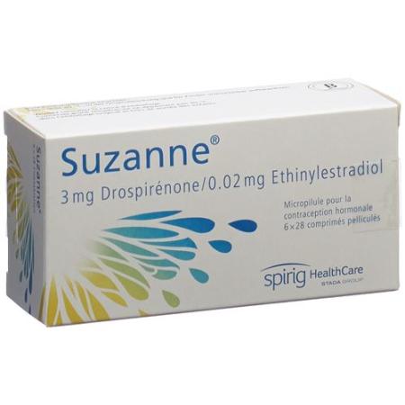 Suzanne film tabl 6 x 28 pcs - PrimeCare Global