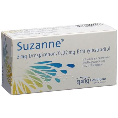 Suzanne film tabl 6 x 28 pcs - PrimeCare Global