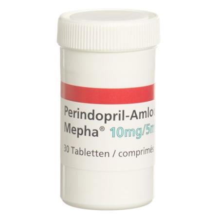 Perindopril-Amlodipin-Mepha Tabl 10mg/5mg Ds 30 pcs - PrimeCare Global