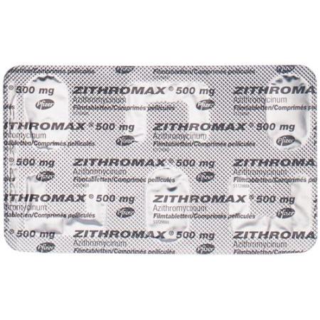 Zithromax Filmtablet 500 mg 3 pcs - PrimeCare Global
