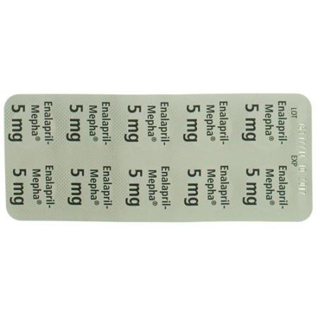 Enalapril-Mepha Tabl 5 mg 30 pcs - PrimeCare Global