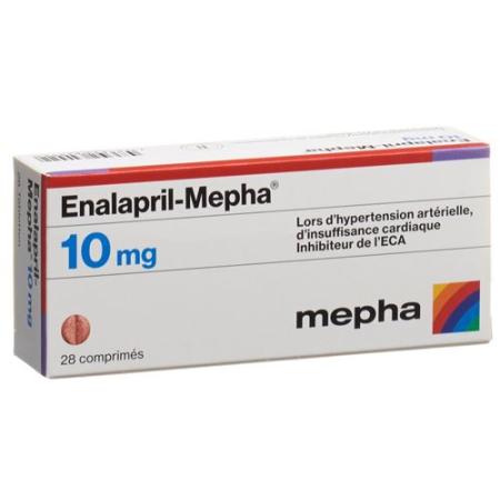 Enalapril-Mepha Tabl 10 mg 28 pcs - PrimeCare Global