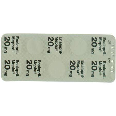 Enalapril-Mepha Tabl 20 mg 98 pcs - PrimeCare Global