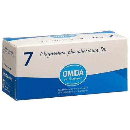 Omida Schuessler Nr7 Magnesium phosphoricum Plv D 6 bags 12 pcs - PrimeCare Global