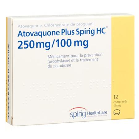 Atovaquone Plus Spirig HC Filmtablet 250/100mg 12 pcs - PrimeCare Global