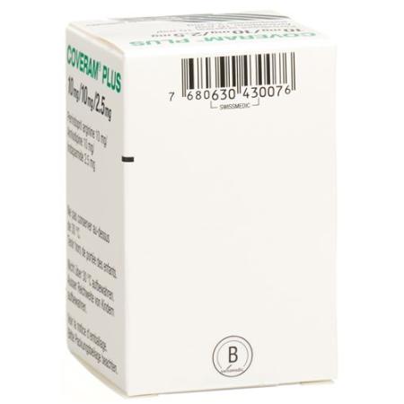 Coveram plus Filmtablet 10/10/2.5mg Ds 30 pcs - PrimeCare Global