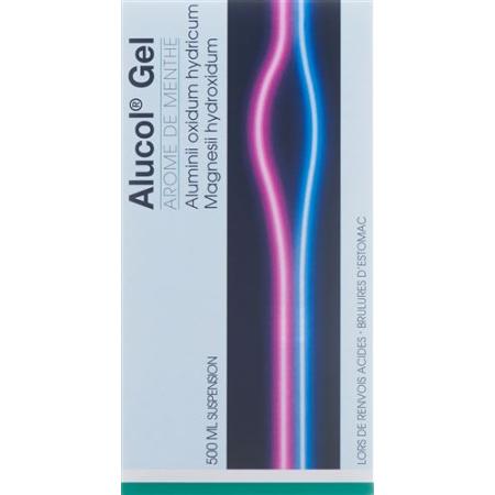 Alucol Gel Susp Peppermint Bottle 500 ml - PrimeCare Global