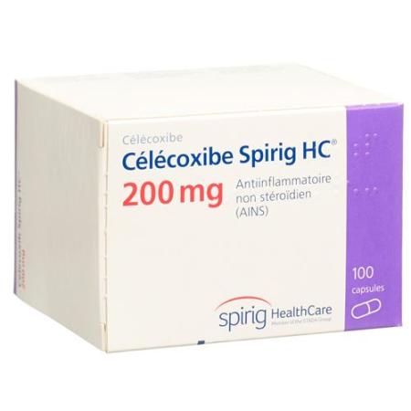 Celecoxib Spirig HC Kaps 200 mg 100 pcs - PrimeCare Global