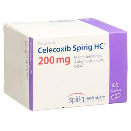 Celecoxib Spirig HC Kaps 200 mg 100 pcs - PrimeCare Global