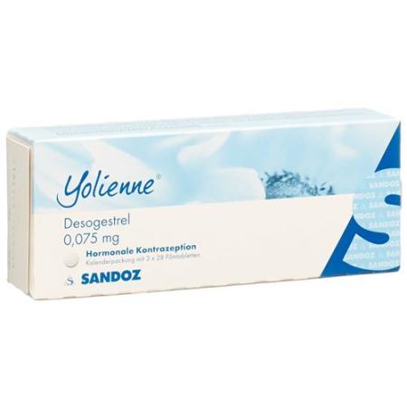 Yolienne Filmtablet 0.075 mg 3 x 28 pcs - PrimeCare Global