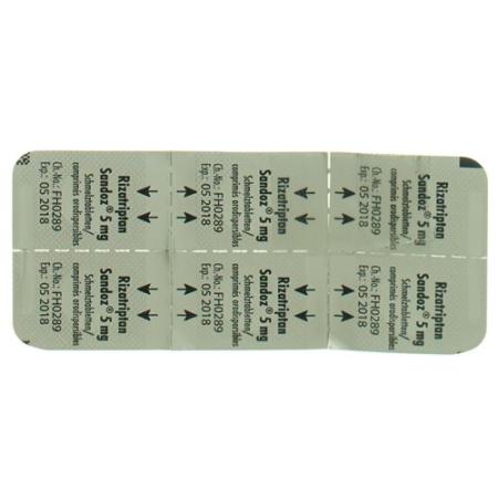 Rizatriptan Sandoz Melting Tabl 5 mg 6 pcs - PrimeCare Global
