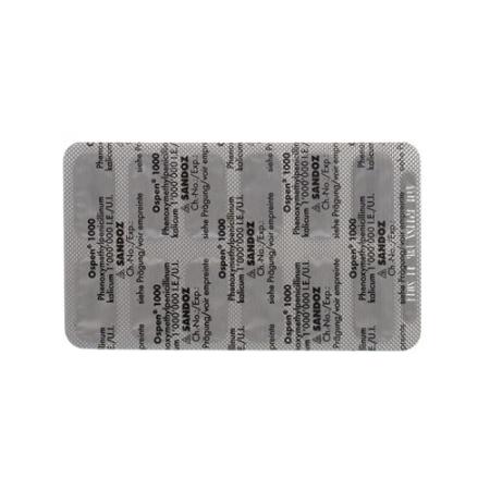 Ospen 1000 film tablets 1 million IU 12 pcs - PrimeCare Global