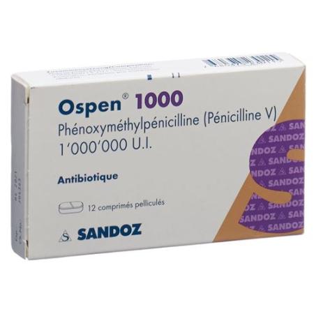 Ospen 1000 film tablets 1 million IU 24 pcs - PrimeCare Global