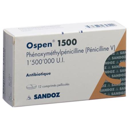 Ospen 1500 film tabl 1.5 million IU 24 pcs - PrimeCare Global