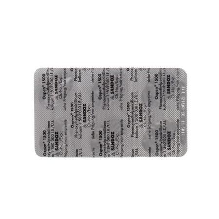 Ospen 1500 film tabl 1.5 million IU 24 pcs - PrimeCare Global