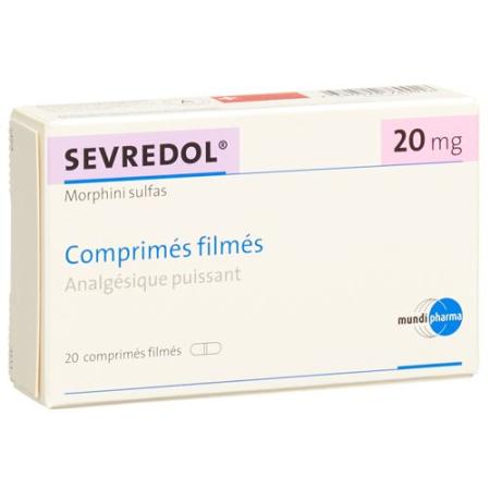 Sevredol film tablets 20 mg 20 pcs - PrimeCare Global