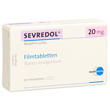 Sevredol film tablets 20 mg 20 pcs - PrimeCare Global