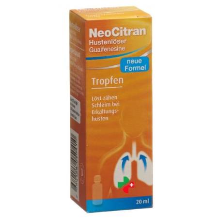 Neocitran Hustenloeser Tropfen (neue Formel) 20мл - PrimeCare Global
