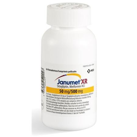 Janumet XR Ret film tablets 50/500 mg bottle 56 pcs - PrimeCare Global