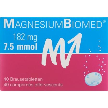 Magnesium Biomed effervescent tablets 40 pcs - PrimeCare Global