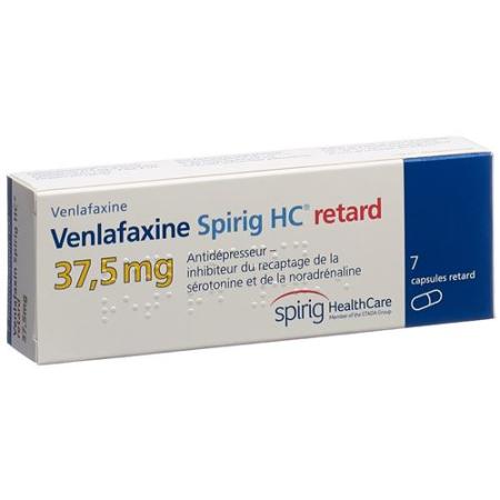 Venlafaxine Spirig HC Ret capsules 37.5 mg 7 pcs - PrimeCare Global
