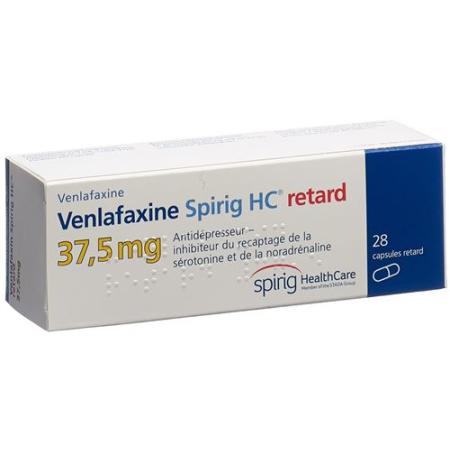 Venlafaxine Spirig HC Ret capsules 37.5 mg 28 pcs - PrimeCare Global