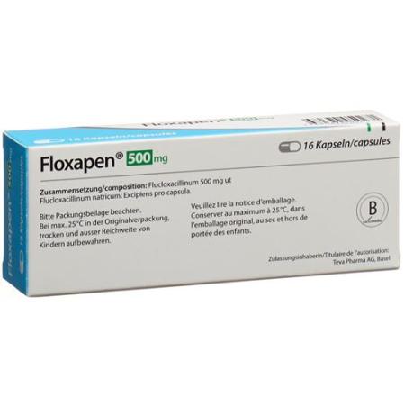 Floxapen Capsules 500 mg 16 pcs - PrimeCare Global