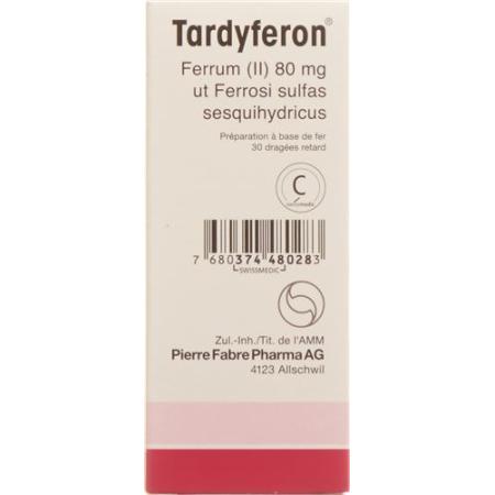 Tardyferon 30 Depot Dragee - PrimeCare Global