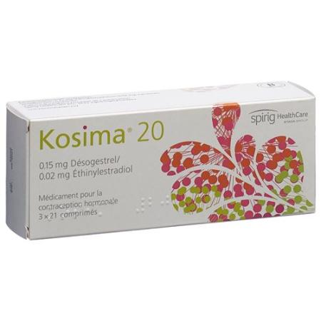 Kosima 20 Tabletten 3 x 21 Stück - PrimeCare Global