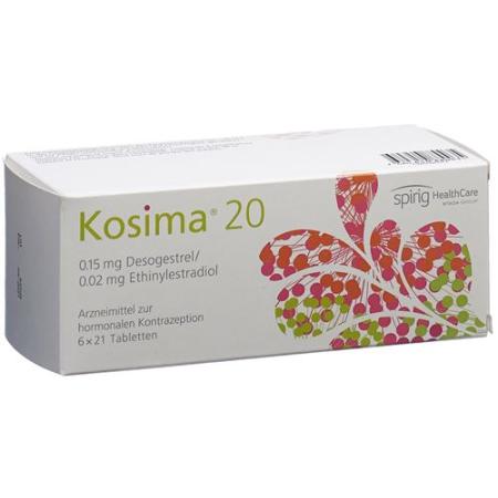 KOSIMA 20 TABLETS 6 X 21 PCS - PrimeCare Global