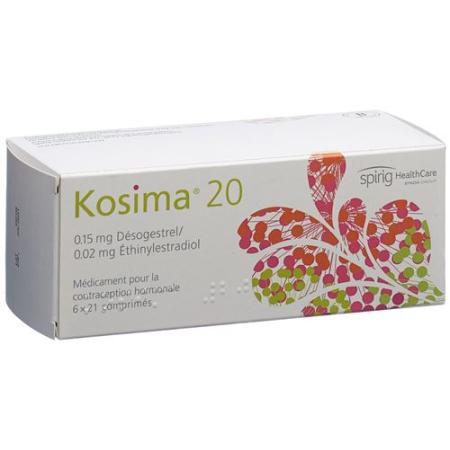 KOSIMA 20 TABLETS 6 X 21 PCS - PrimeCare Global