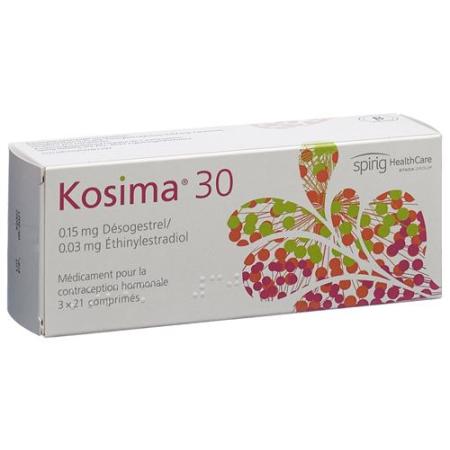 KOSIMA 30 TABL 3 X 21 PCS - PrimeCare Global